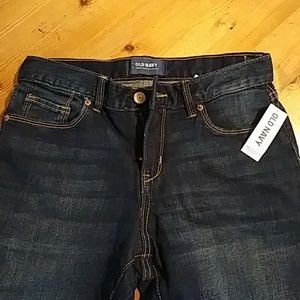 Girls dark wash jeans